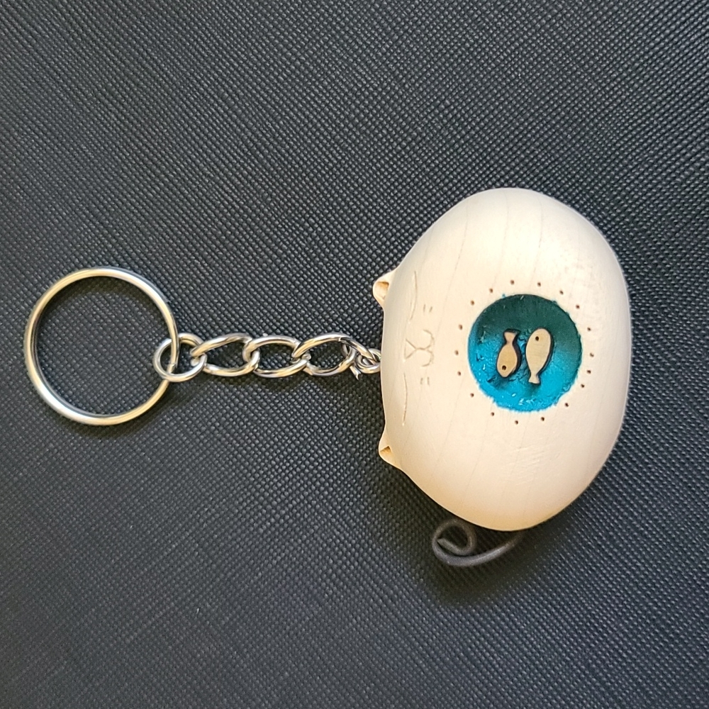 Very Cute Unique Cat 🐈 Key Chains wooden handmade for Cat lovers